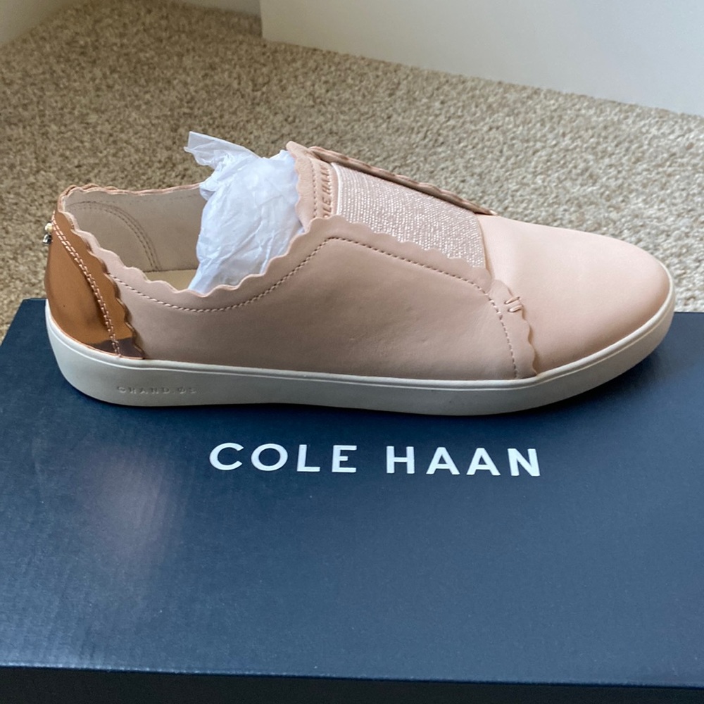 NWT Cole Haan Slip On Sneakers - Blush